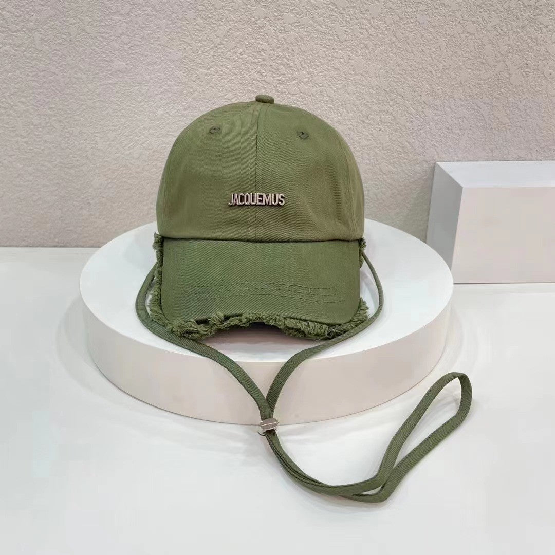 Wholesale retro all-match peaked cap sun protection sun hat drawstring